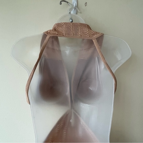 MISHA Haylee Dress Rose Nude Color Size 6 - Picture 5 of 8